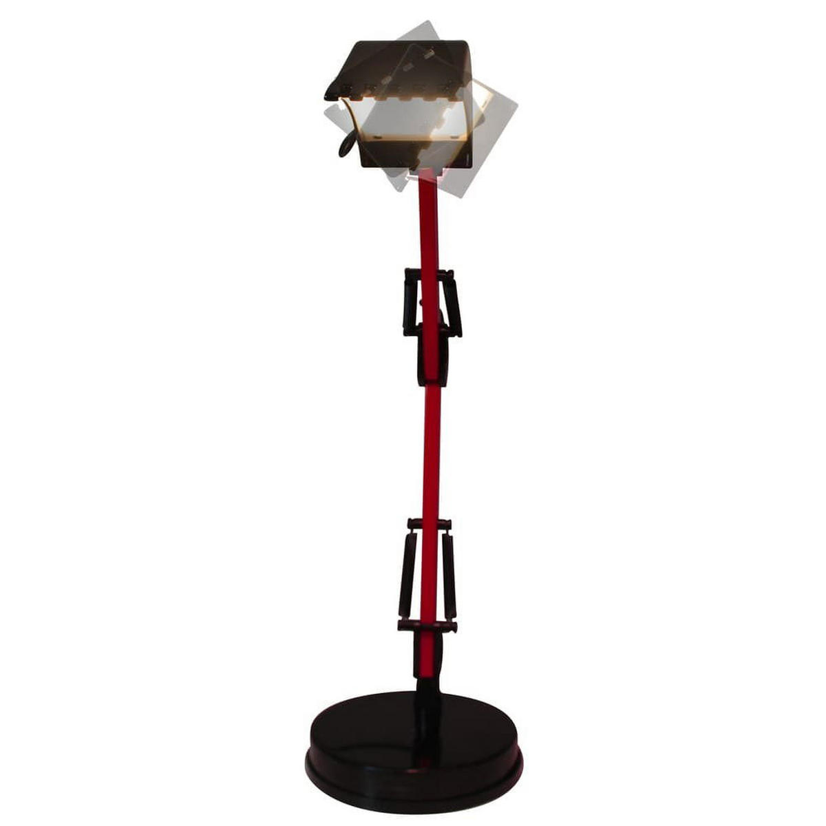 TISCHLAMPE 'Pala RD' - Rot, Metall (16/31/50cm) - KUNSTLOFT