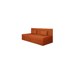 SOFA Margot In Opera - Orange, Holzwerkstoff/Textil (200/90/97cm) - Fun Möbel