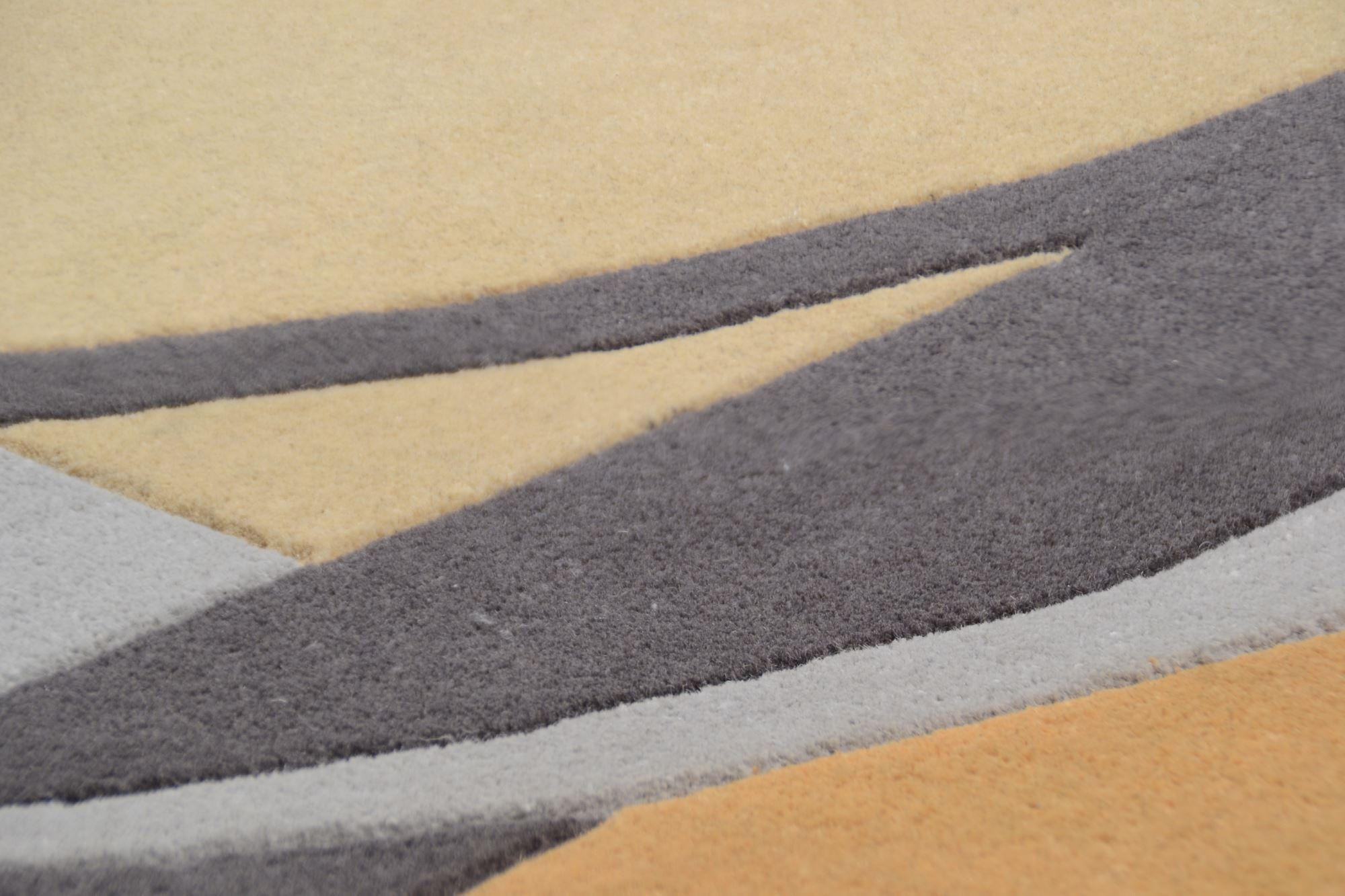 HANDTUFTTEPPICH Hawai 70x140 cm - Beige, Textil (70/140cm) - THEKO