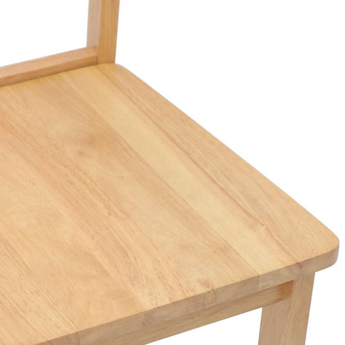 STUHL-SET 2 Stk Kranzhain 40/89/48 cm - Braun, Holz (40/89/48cm) - ZMH