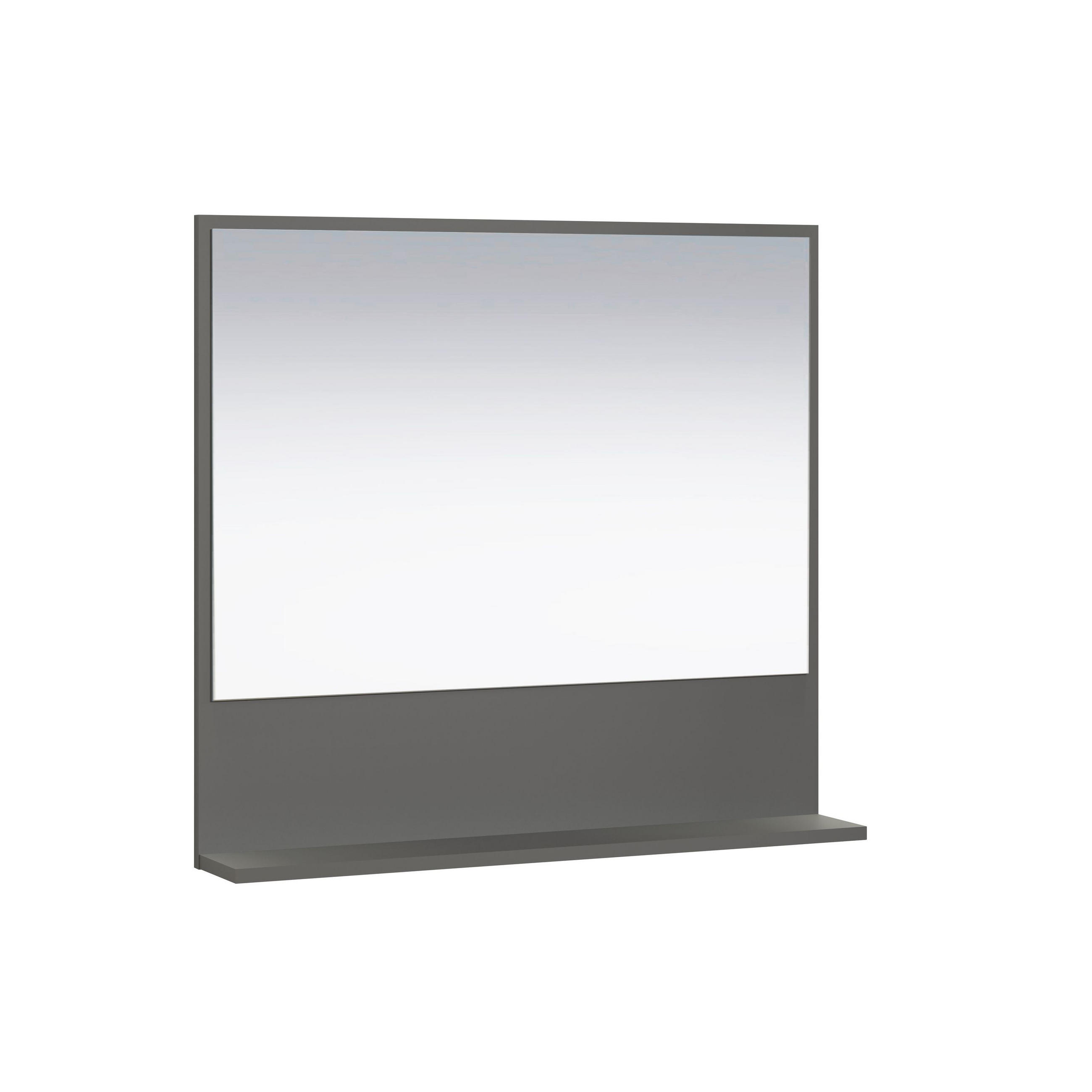 Trendteam Wandspiegel Anthrazit 80x74x14 cm
