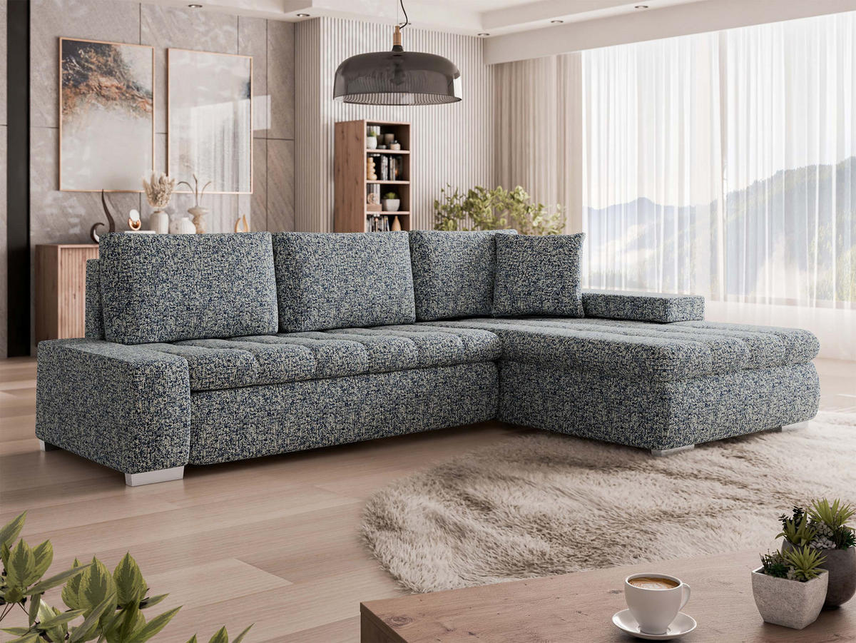 ECKSOFA Orkan Mini Premium - Multicolor, Holz/Textil (265/185cm) - MIRJAN24