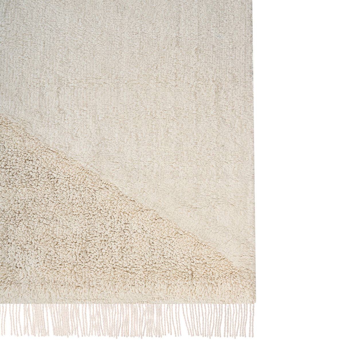 DĚTSKÝ KOBEREC Béžový 160/230 cm Bavlna Khonoma - béžová, textil (160/230cm) - Beliani