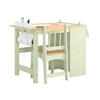KINDERSITZGRUPPE Grün - Grün, Holzwerkstoff (80/66/50cm) - SoBuy