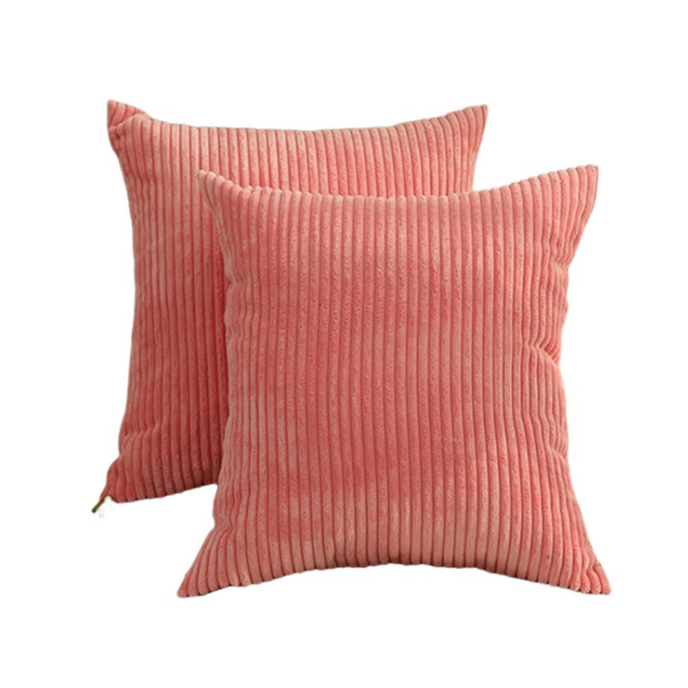 KISSENHÜLLE Plüsch Rosa 45*45cm - Pink, Textil (45/45cm) - Kaket