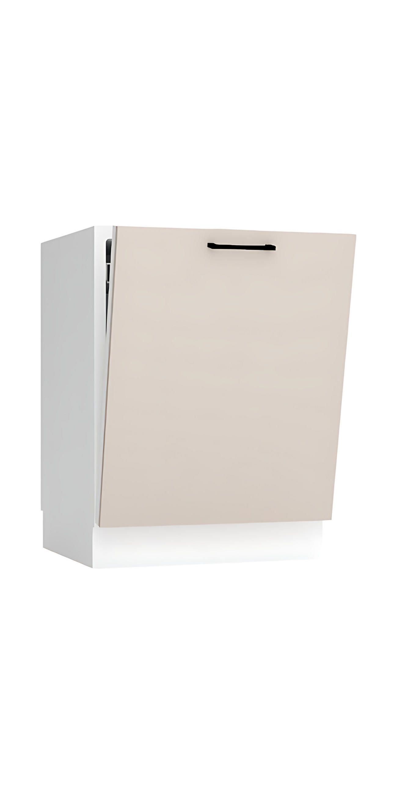 FRONTBLENDE FZ 60 PU - Morvex -Zeitlose Küchenoptik - Beige, Holz/Metall (59.6/71.3/1.8cm) - ROYAL24_MARKT