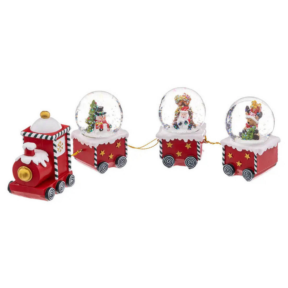 WEIHNACHTSBAHN Schneekugeln - Multicolor, Kunststoff (4/7.2/20cm) - Atmosphera Createur d´interieur