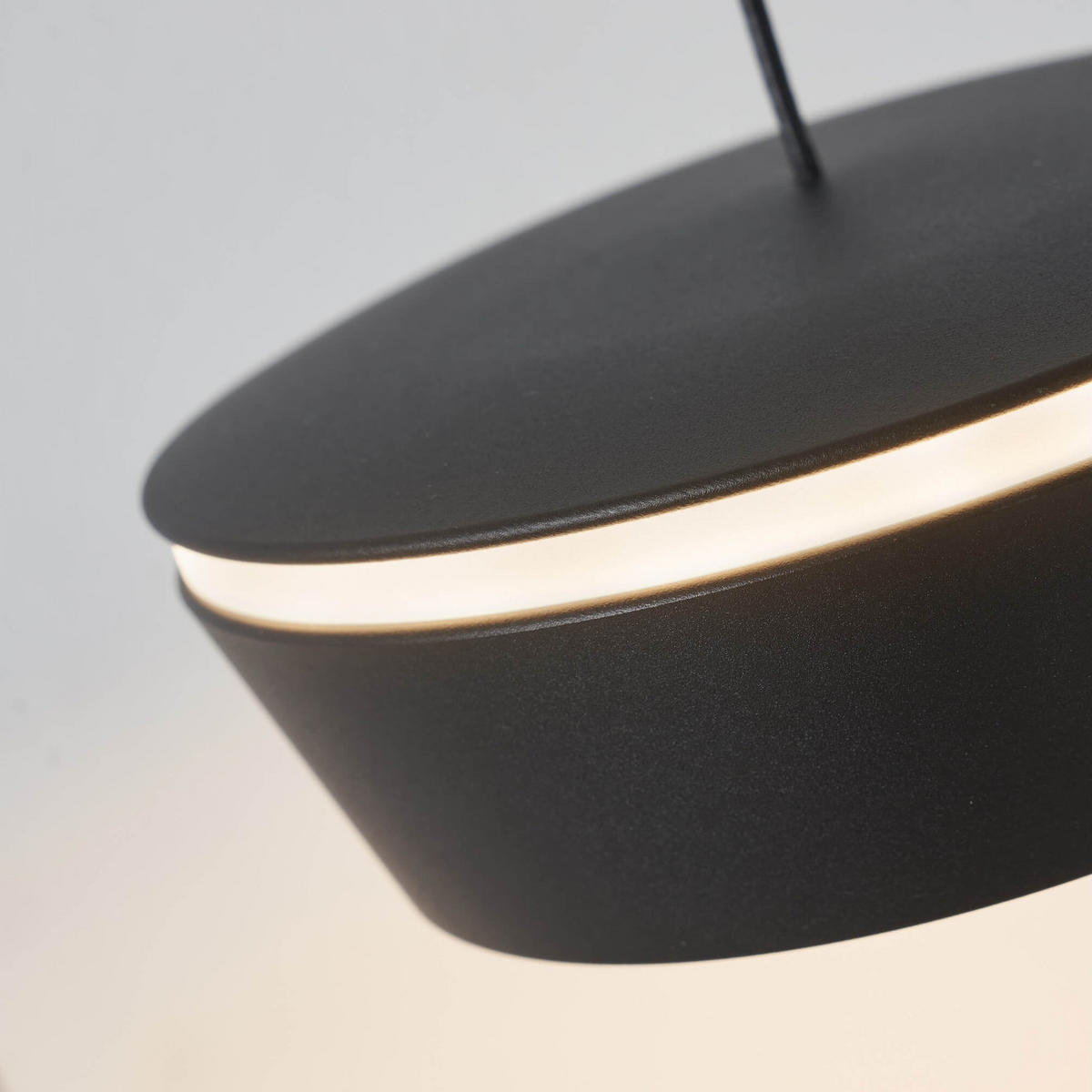 HÄNGELEUCHTE Mavel, Schwarz, 4.6cm - Schwarz, Metall (130/12/4.6cm) - KOSILUM