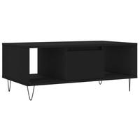 COUCHTISCH Schwarz 90x50x36,5 cm Holzwerkstoff - Schwarz, Holzwerkstoff (90/50/36.5cm) - furnicato