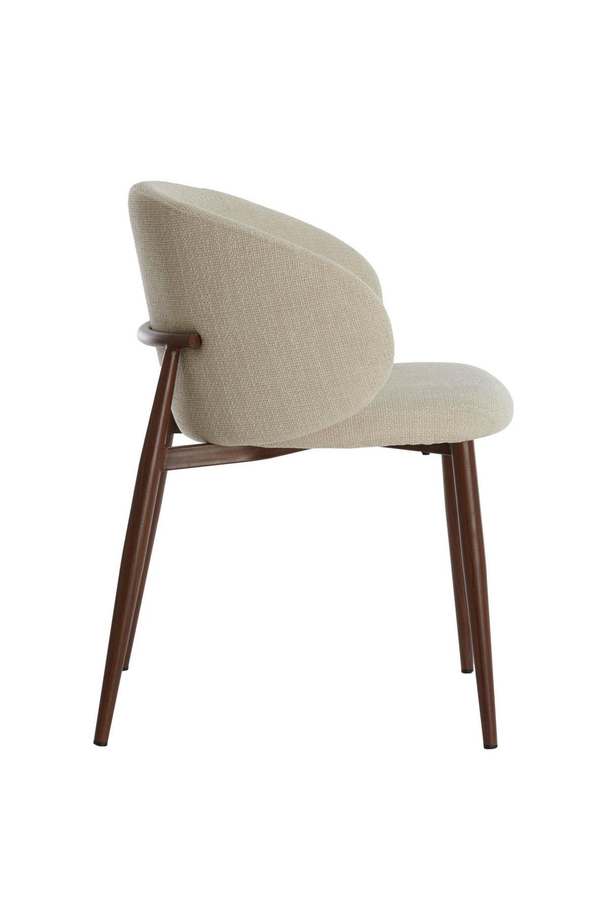 ESSZIMMERSTUHL Aluko Weiß 57/56/74 cm - Weiß, Metall (57/74/56cm) - Light & Living