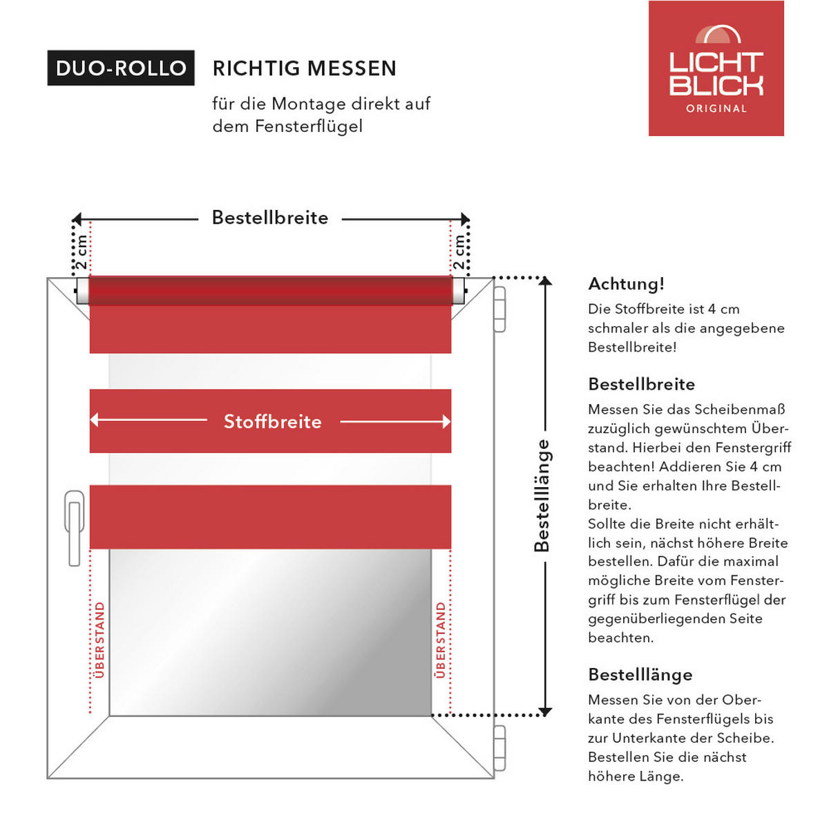 DUO ROLLO KLEMMFIX, OHNE BOHREN - Weiß, Kunststoff (85/150cm) - Lichtblick Original
