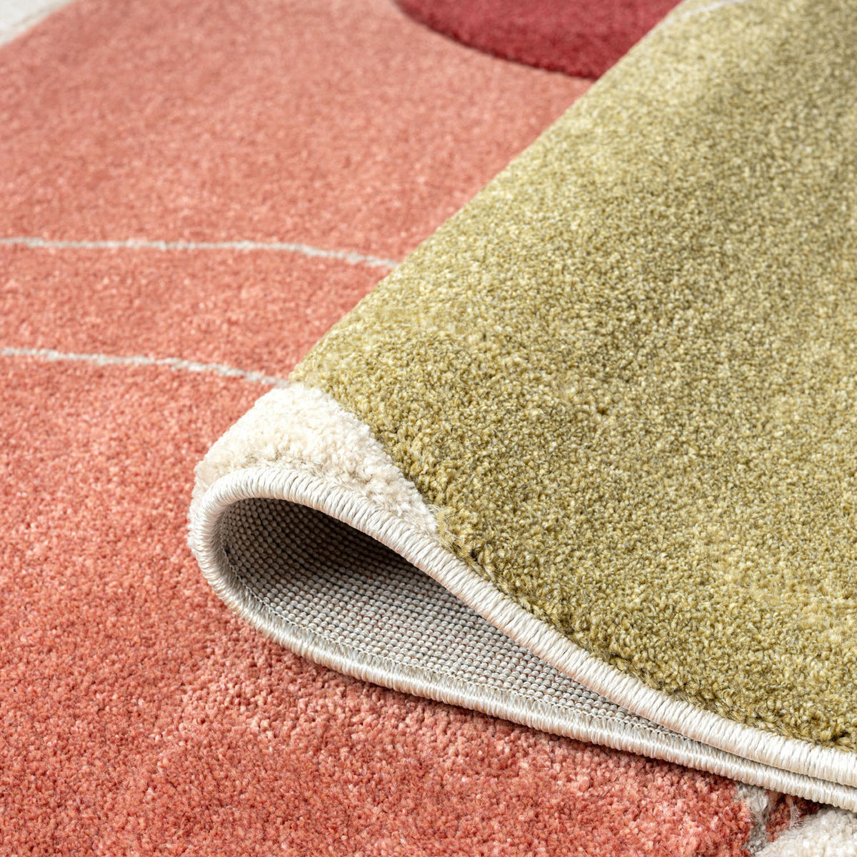 KURZFLOR-TEPPICH Bonito 7158 Multicolor 80x300 cm - Multicolor, Textil (80/300cm) - carpet city