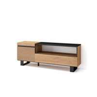 TV-SCHRANK eiche, 150/35/57cm - Eichefarben, Holzwerkstoff (150/57/35cm) - Skraut Home