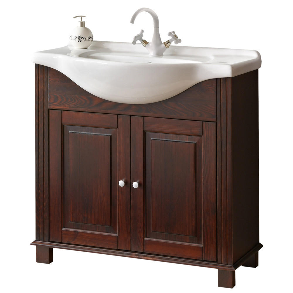 Lomado Waschtisch Braun 85x83x49 cm
