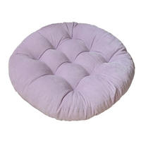 GARTENHOCKERAUFLAGE 55/55 cm - Lila, Textil (55/55cm) - Authentics