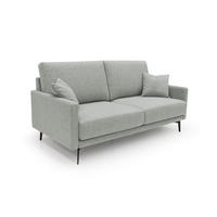LINEARSOFA Saturno - Hellgrau, Textil (140/94/90cm) - Divani.store