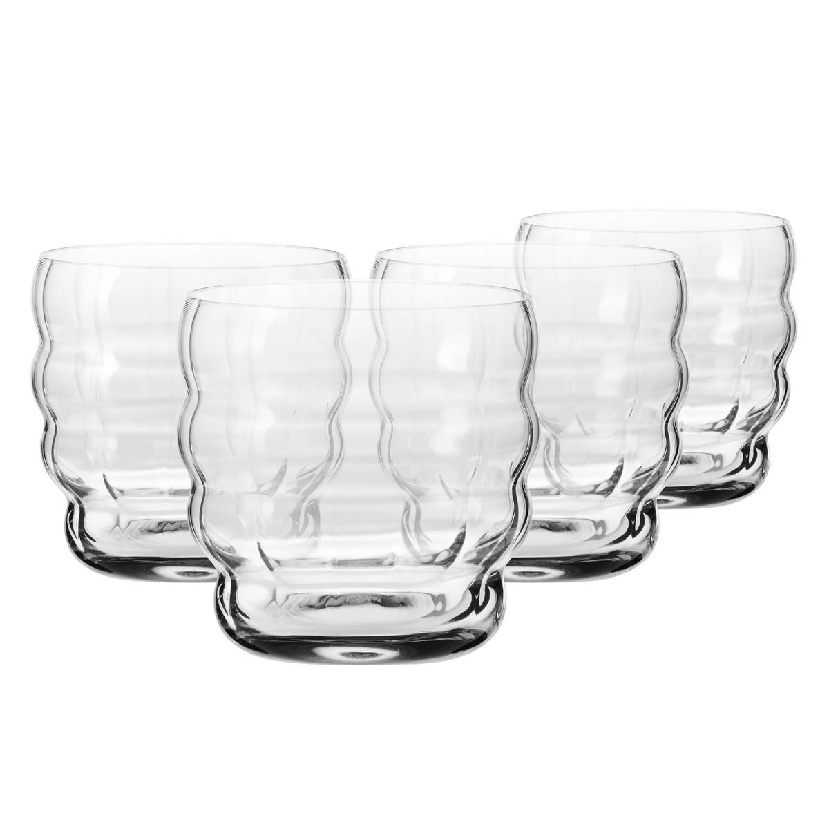 Krosno Glass Kaffee- Transparent 8.7x8.5x8.7 cm