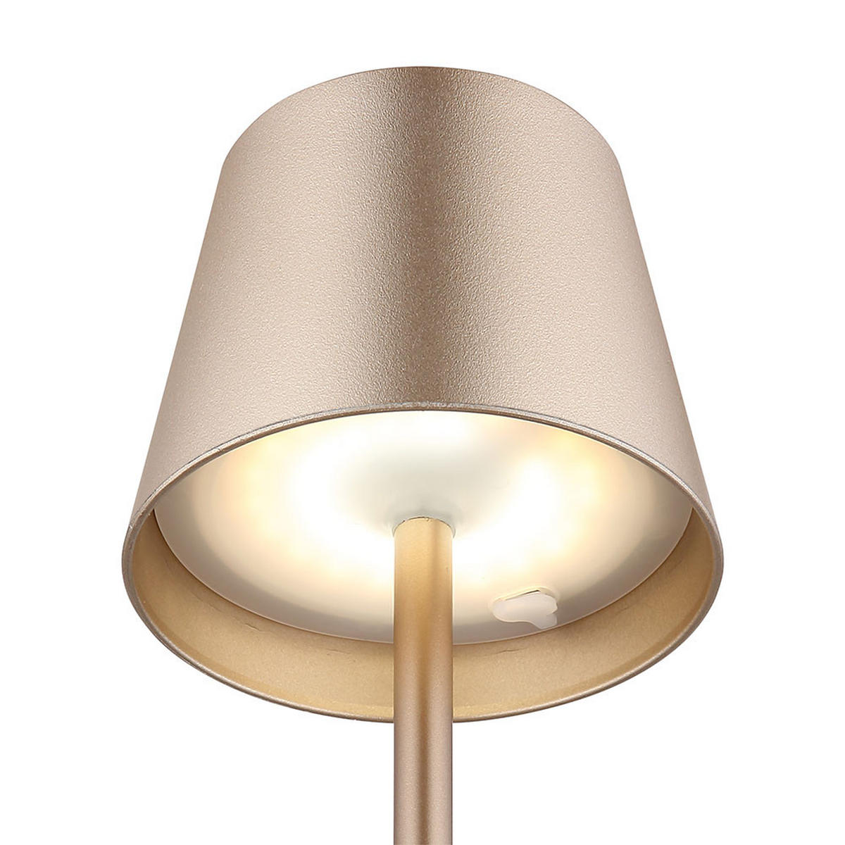 LED AUSSENLEUCHTE Beige 2x - Beige, Metall (11.5/11.5/36cm) - Globo Lighting