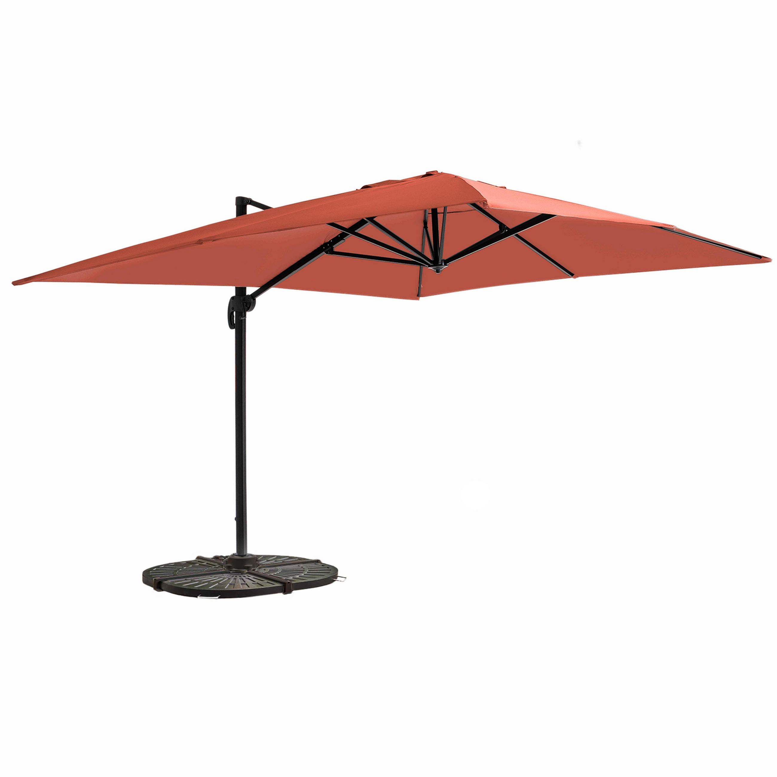 Oviala Sonnenschirm Rot 400x300 cm