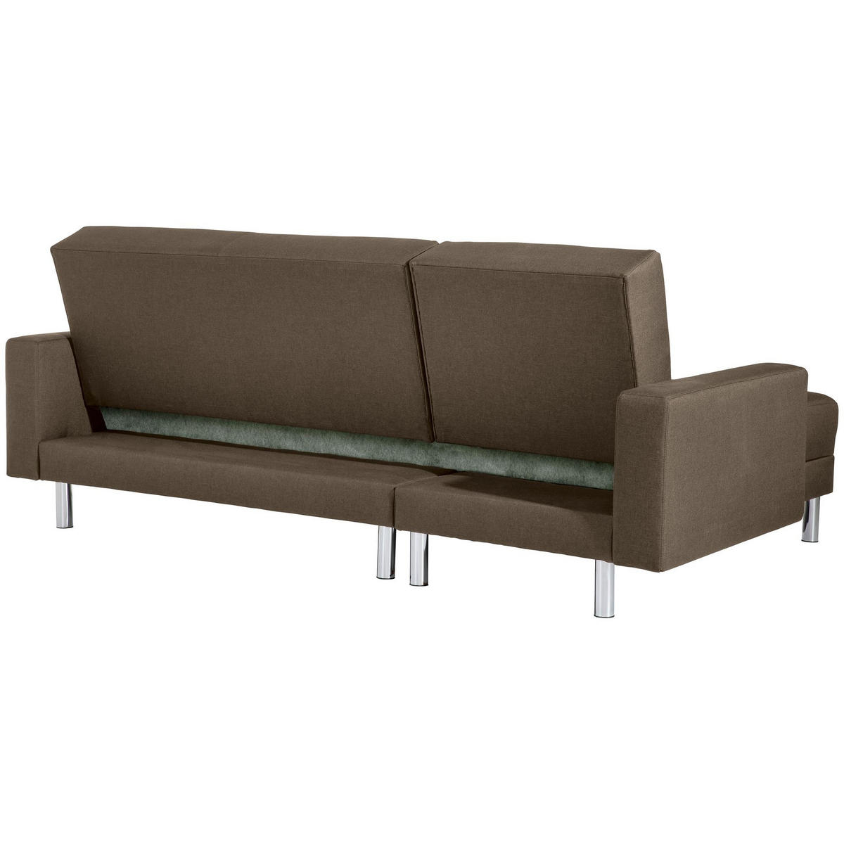 FUNKTIONSSOFA mit Hocker Katryna Flachgewebe sahara - Sahara, Kunststoff (144/92/230cm) - 58aufmkessel