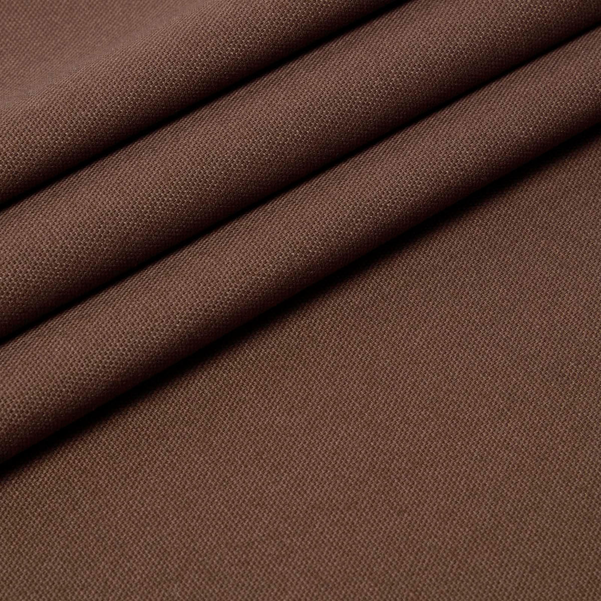 BAUMWOLLSTOFF Meterware braun, 150 cm - Braun, Textil (150/100cm) - Homescapes