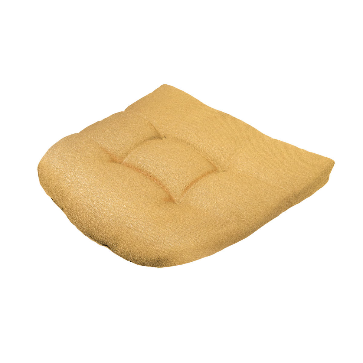 SITZKISSEN Napels - Gelb - 46/46/6 cm - 4er-Set - Gelb, Textil (46/6/46cm) - Madison