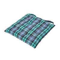 STUHLKISSEN Blackwatch Schottenkaro 40/40/5 cm - Blau, Textil (40/40/5cm) - Homescapes