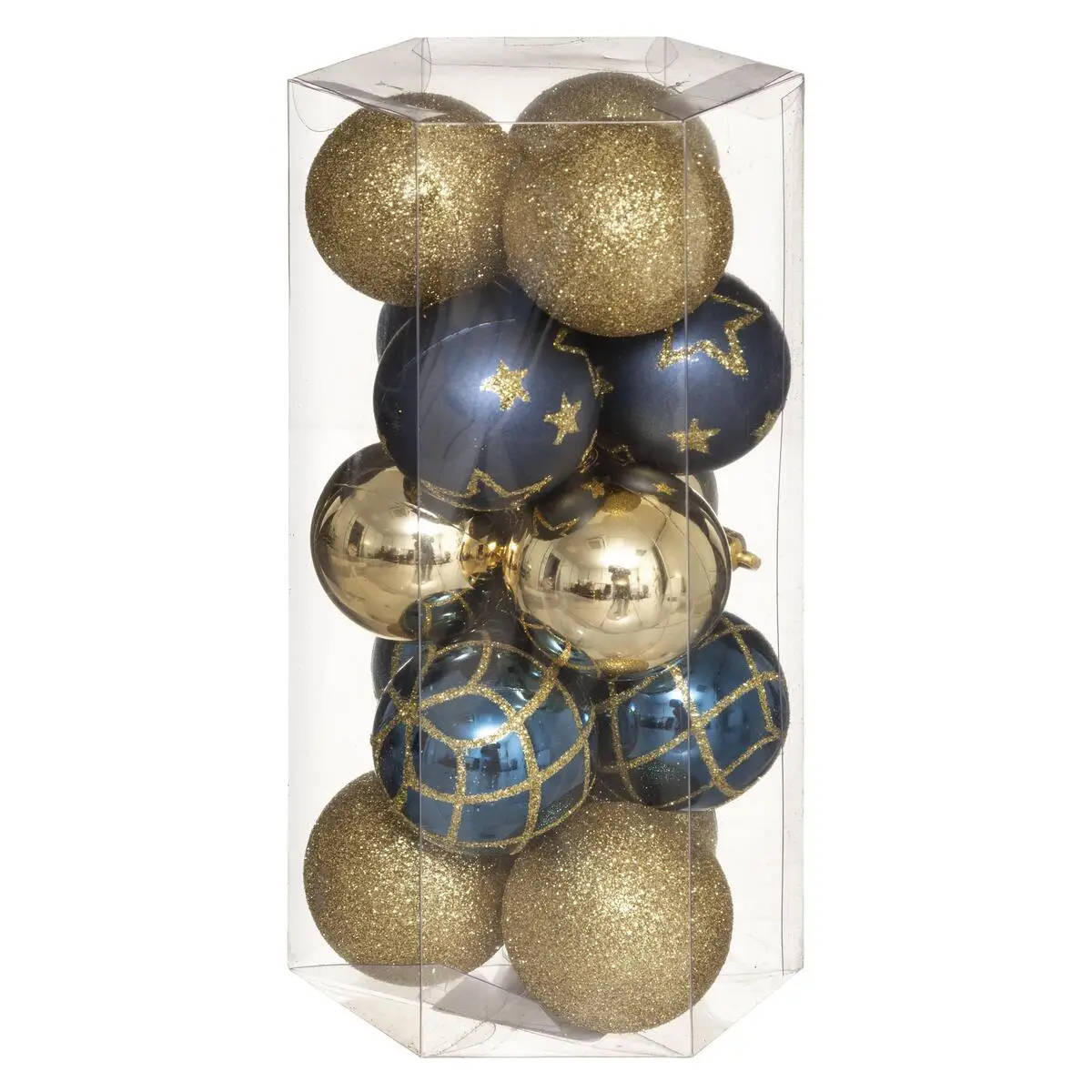 WEIHNACHTSKUGELN 5 cm, 15er-Set - Multicolor, Kunststoff (5/6.2/5cm) - Atmosphera Createur d´interieur