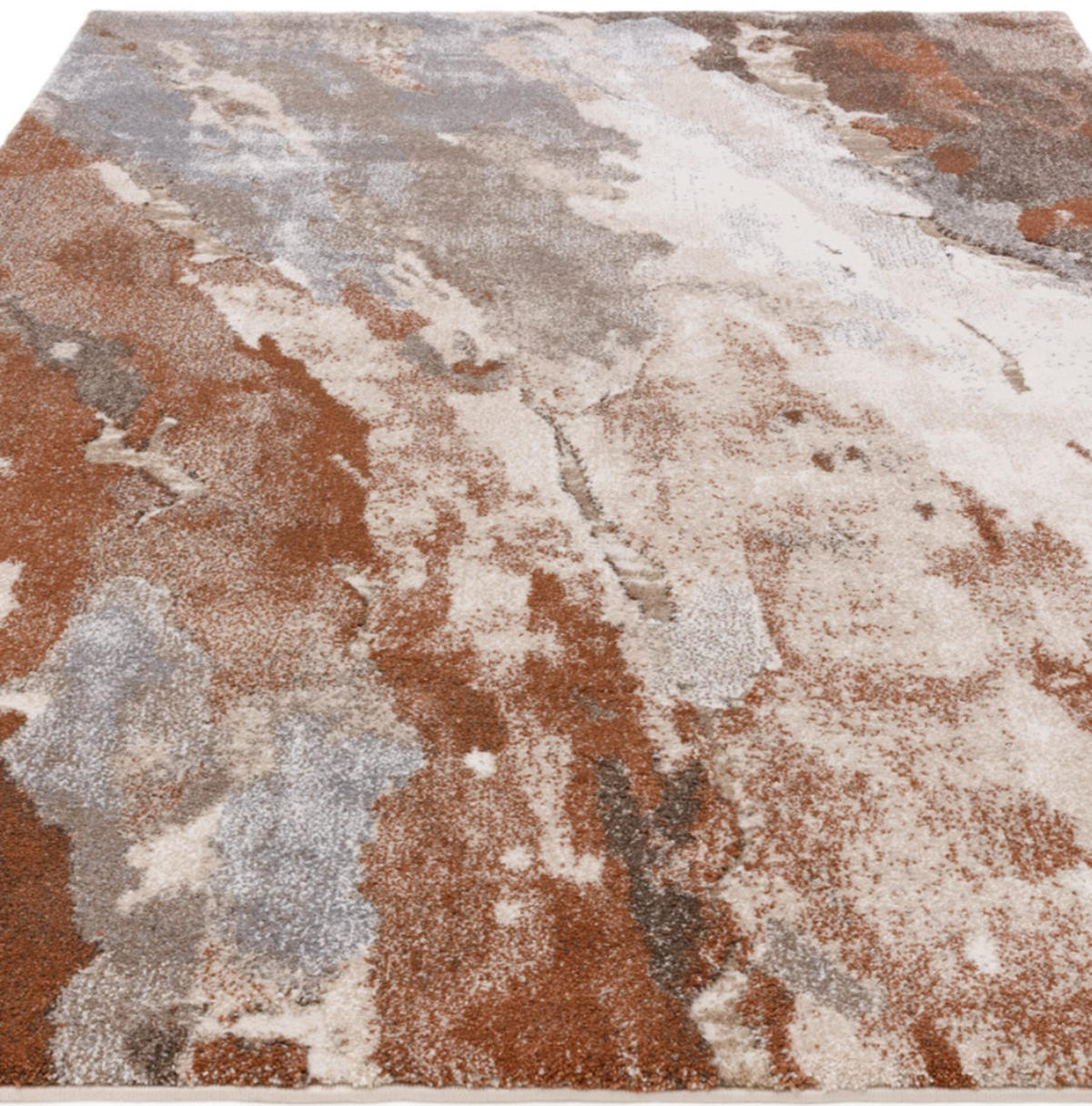 TEPPICH Flachgewebe FOG Rot 120 x 170 cm - Rot, Textil (120/170cm) - Novatrend