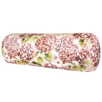 XL-NACKENROLLENHÜLLE Landlust-Hortensie burgundy-rose 25/70 cm - Hellrosa/Dunkelrosa, Textil (25/70cm) - beties Heimtextil