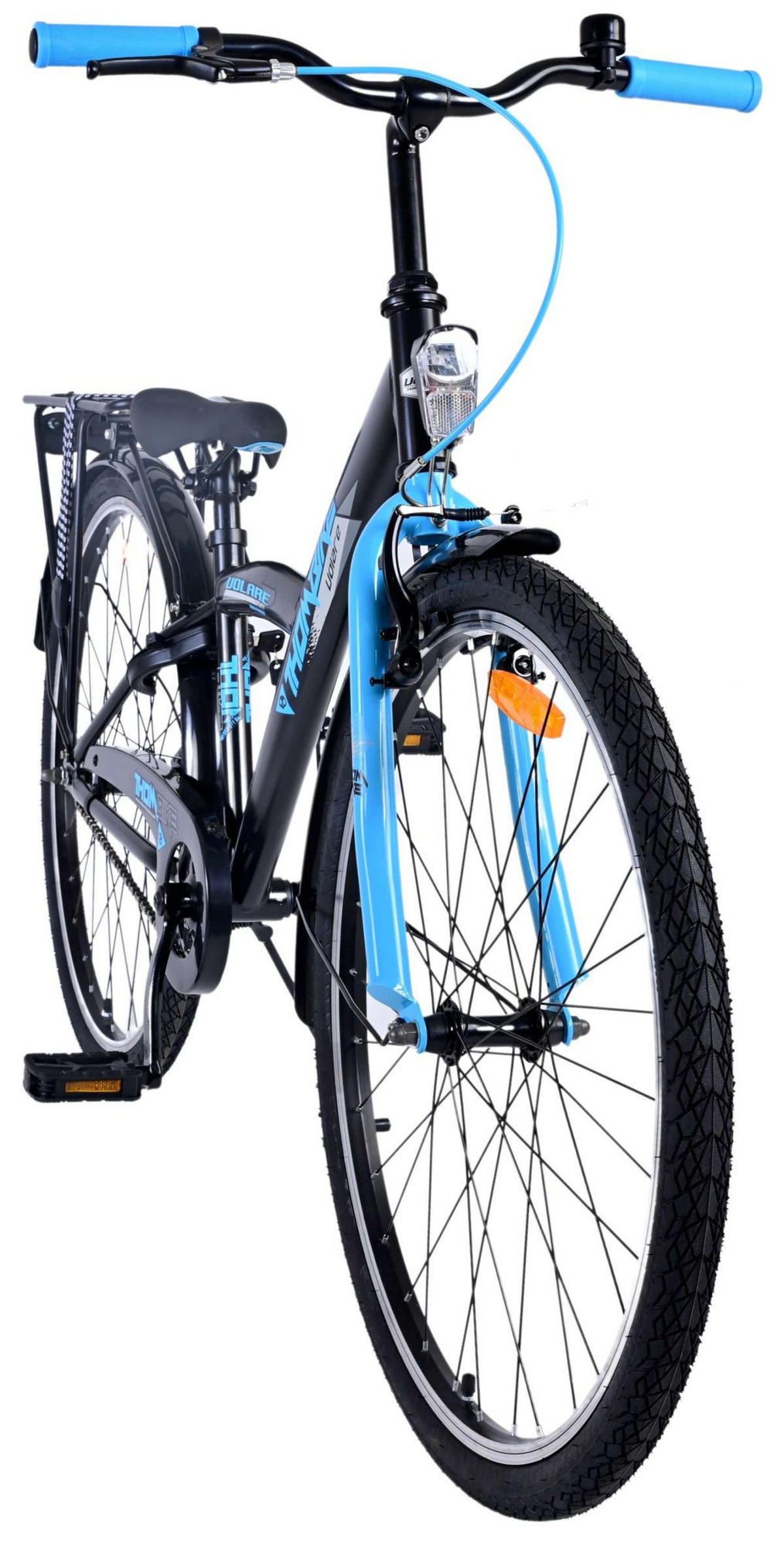KINDERFAHRRAD Thornbike - Jungen - 26 Zoll - Rücktritt + Handbremse - Blau - Blau, Metall (77cm) - TPFSports