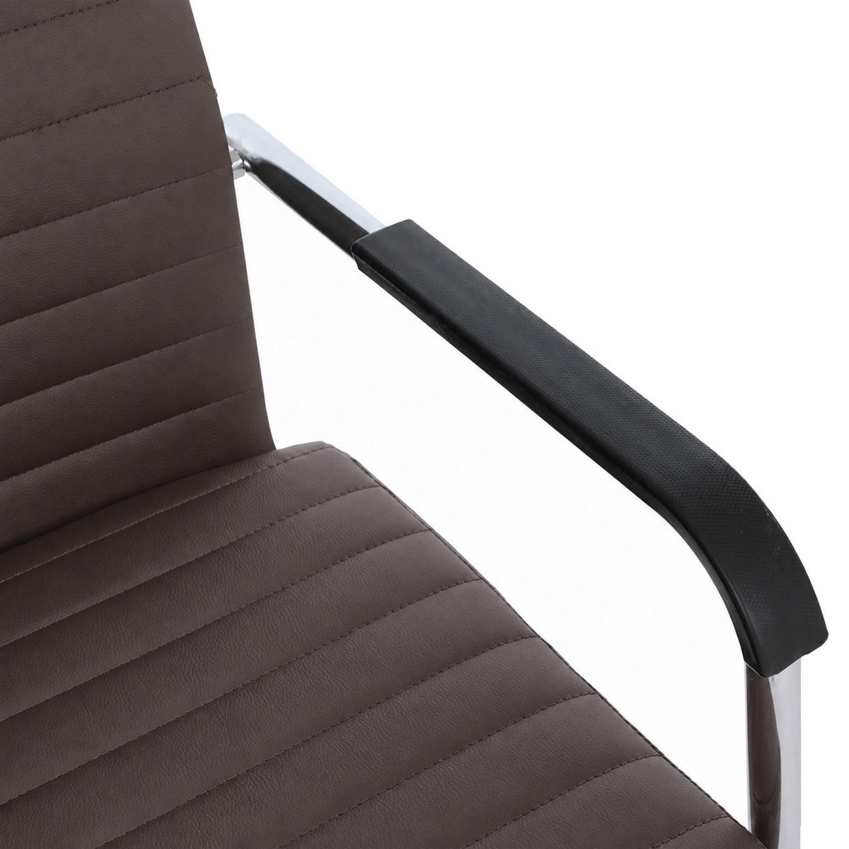 NÁVŠTĚVNÍ ŽIDLE Tmavě hnědá - tmavě hnědá, plast (56/87/59cm) - MCW