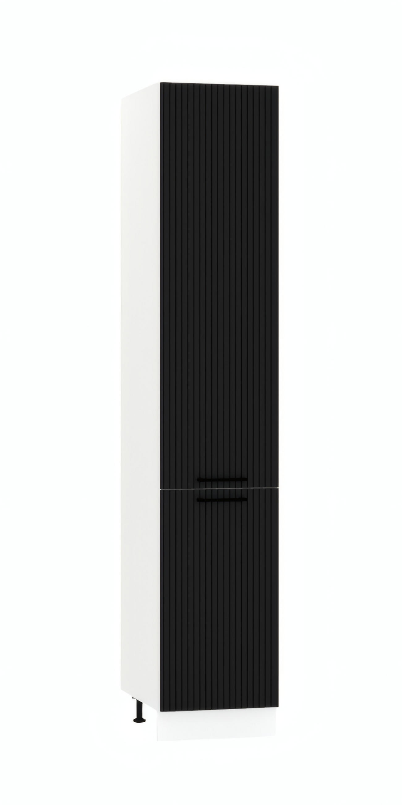 Royal24_Markt Hochschrank Schwarz 40x213.3x56 cm