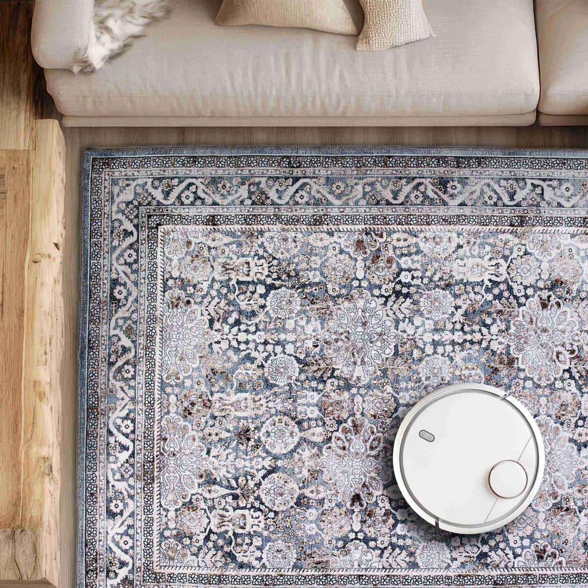 KURZFLORTEPPICH PIPER - Grau, Textil (120/180cm) - Astra