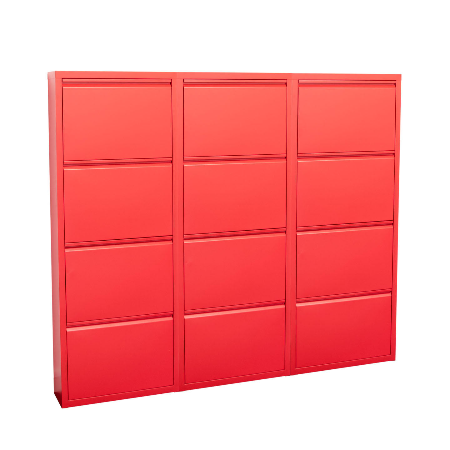 ebuy24 Schuhkipper Rot 150x140x16 cm