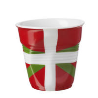 KNICKBECHER Espresso 0,08 Flagge Baskenland - Multicolor, Keramik (0.08L) - Revol Porcelaine France