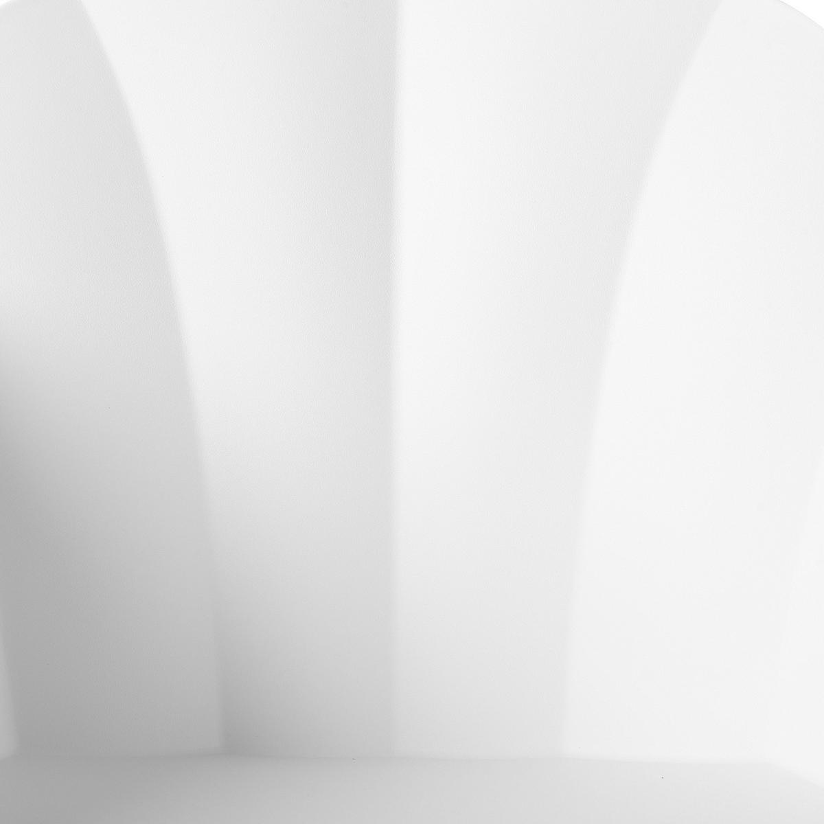 STUHL 2er-Set Kunststoff Weiß Sylva - Weiß, Kunststoff/Metall (58/85/54cm) - Beliani