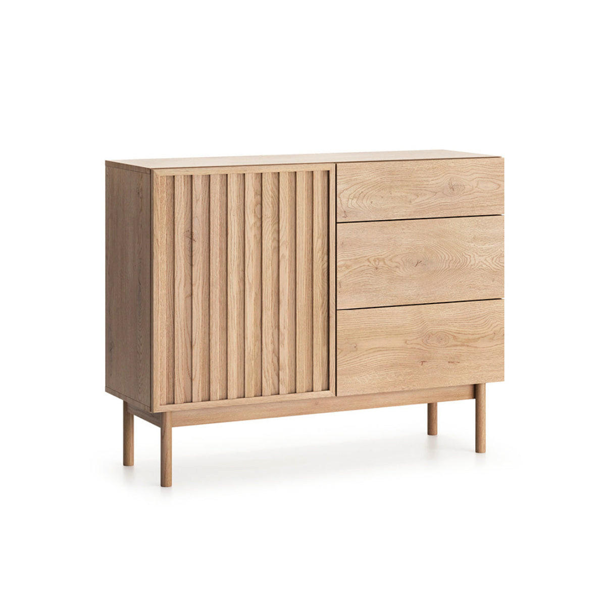 SIDEBOARD Idor Holz - Braun, Holzwerkstoff (106/84.3/36.8cm) - Petits-meubles