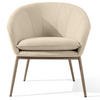GARTENSESSEL SOLIS Loungesessel, - Creme, Textil/Metall (69/76/66cm) - KONSIMO®