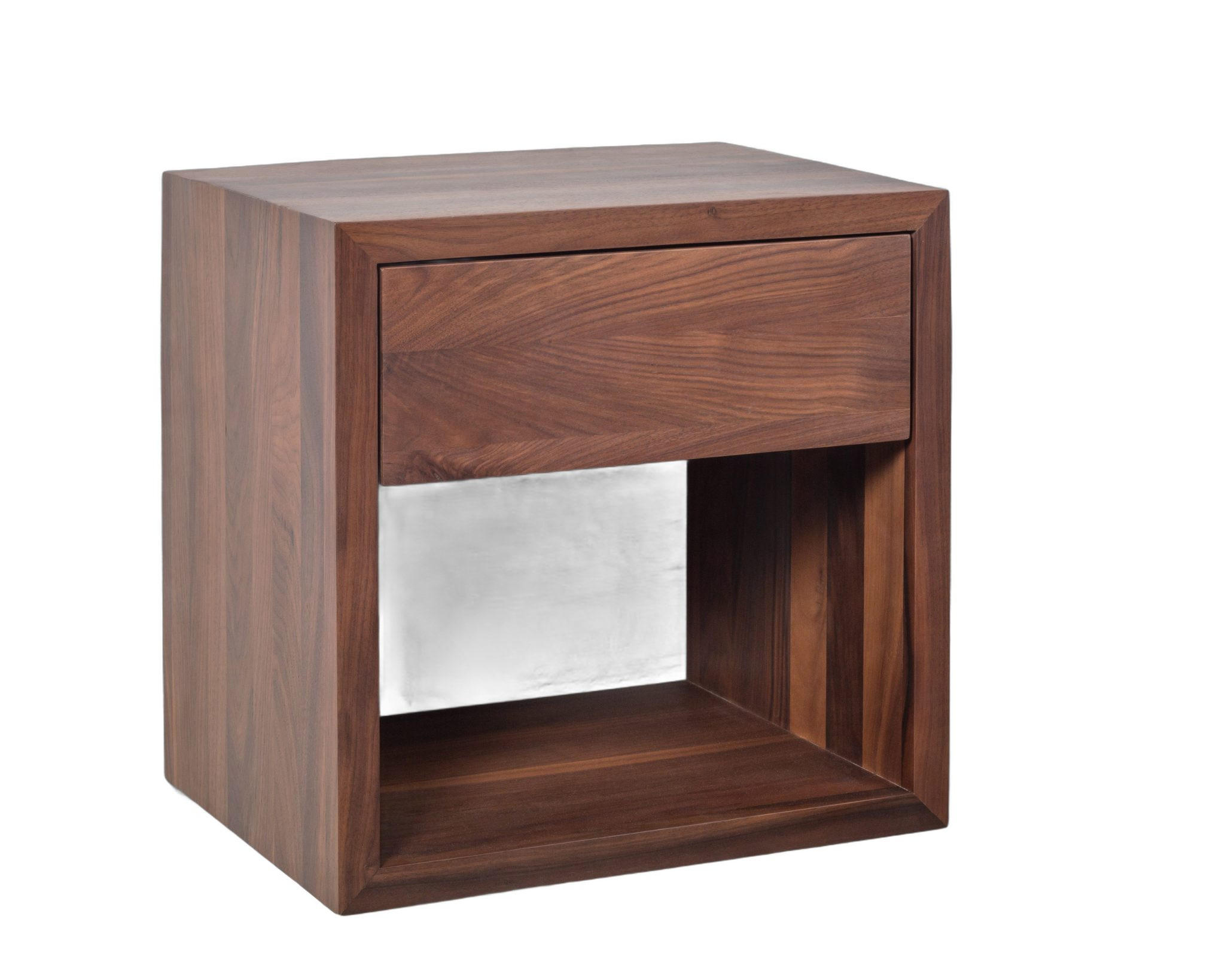 NACHTTISCH Hugo 39 aus Walnussholz - Braun, Holz (39/39/30cm) - WOODEK