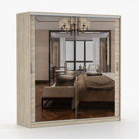 KLEIDERSCHRANK Tokyo M 203 cm, 203/215/58, 2-türig, sonoma-eiche - Sonoma Eiche, Holzwerkstoff (203/58/215cm) - imoebel24