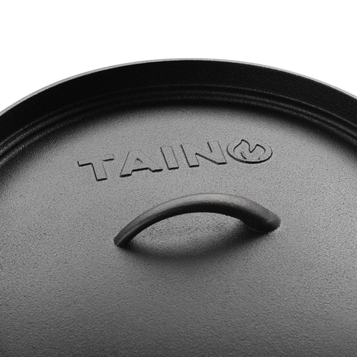 DUTCH OVEN 8L - Schwarz, Metall (29.5cm) - TAINO