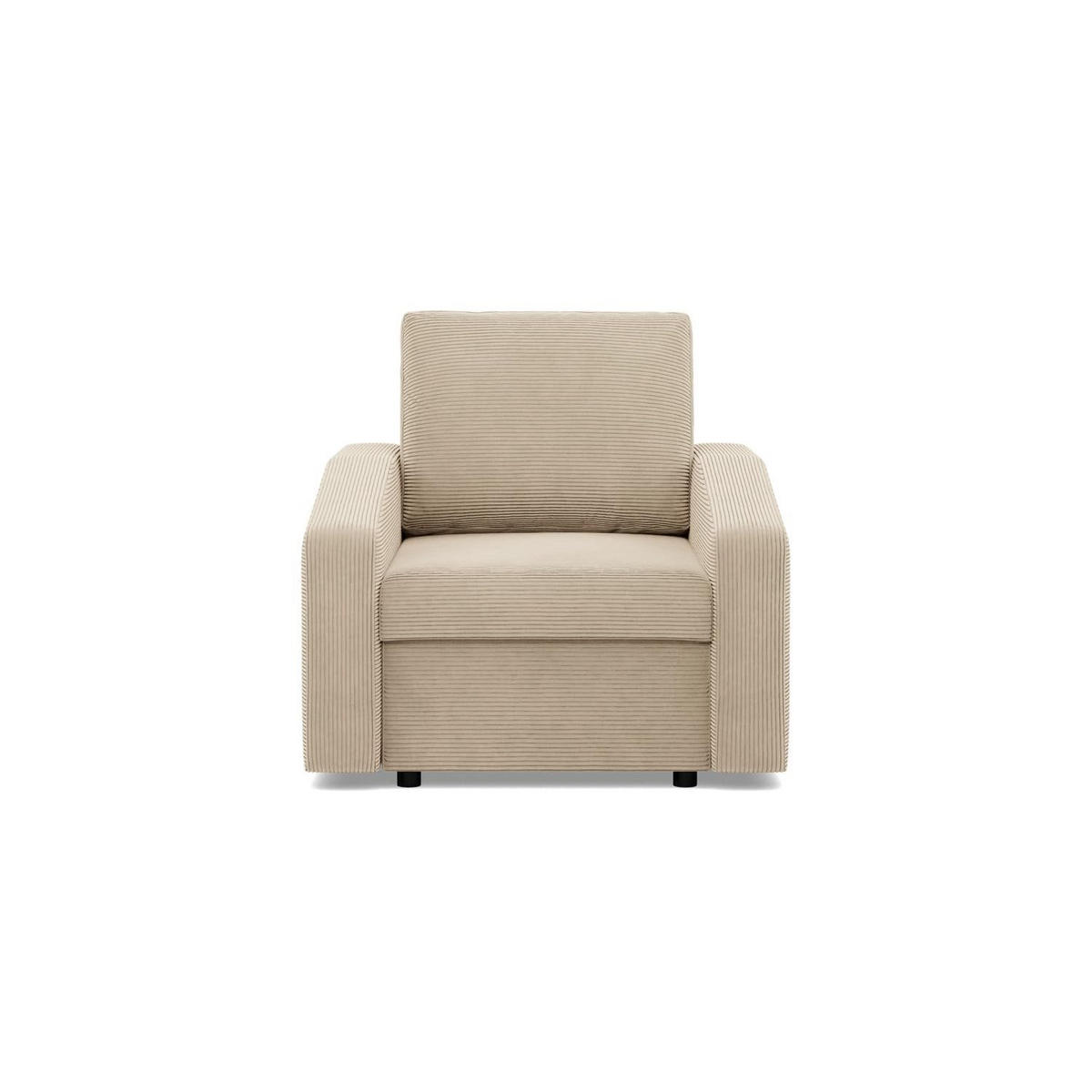 LOUNGESESSEL NEO, BONELL, Cord - Beige - Beige, Textil (83/92/92cm) - Mebligo
