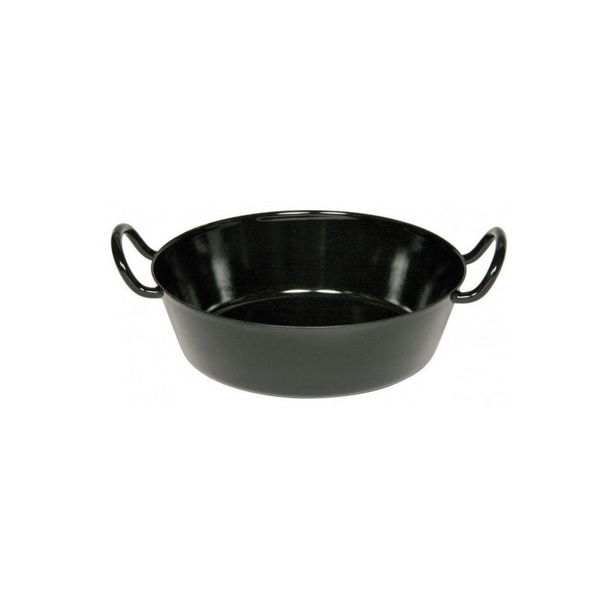 SERVIERPFANNE Classic 3615 30 cm - Schwarz, Glas (30cm) - Riess