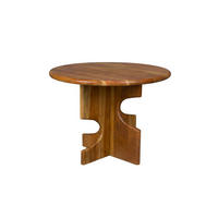 BEISTELLTISCH Morgan Rund - Braun, Holz (60/60/45cm) - Dutchbone