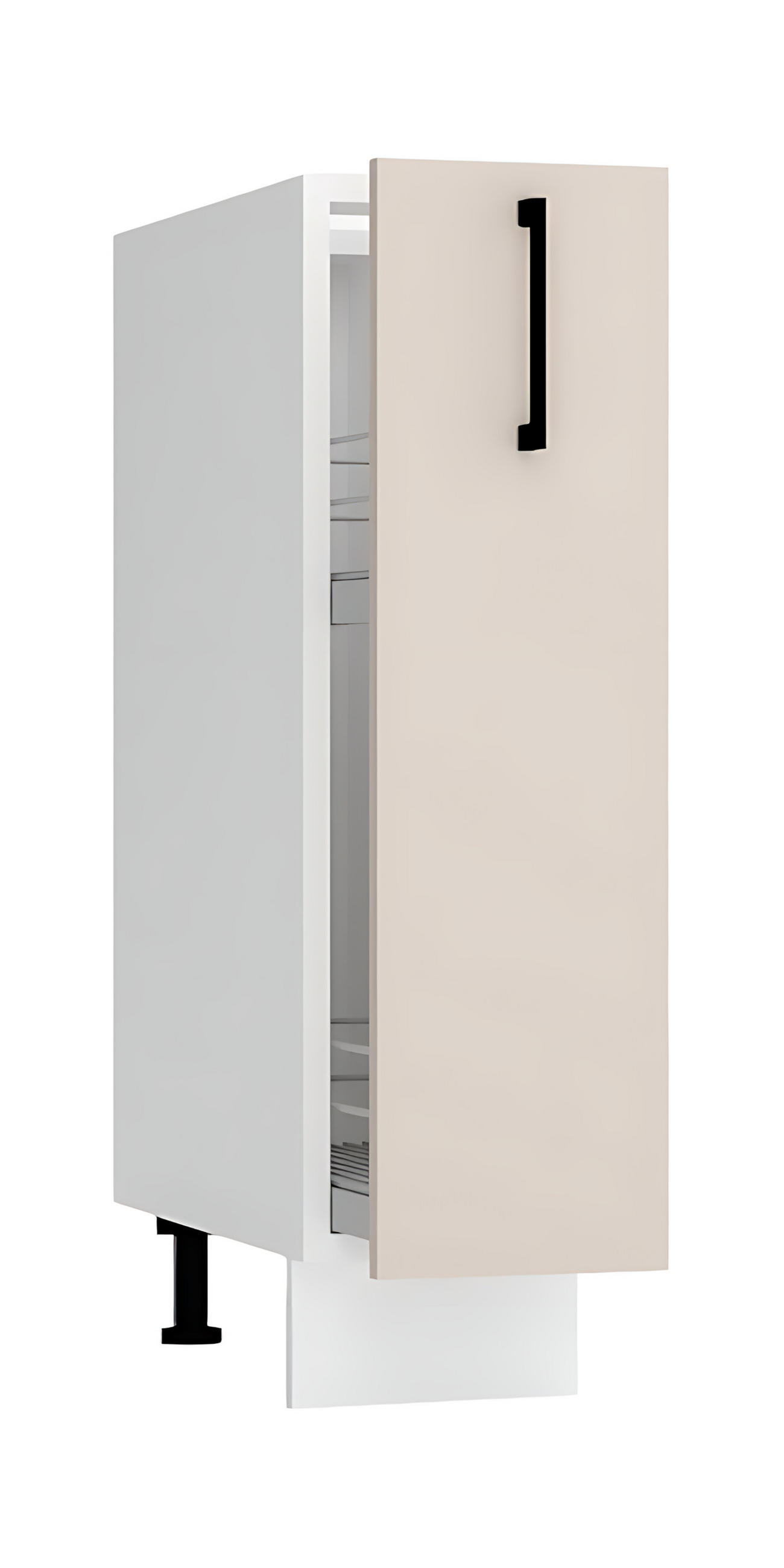 APOTHEKERSCHRANK D20CARGO - Morvex - Moderne Küchenlösung - Beige, Holz/Metall (20/82/52.4cm) - ROYAL24_MARKT