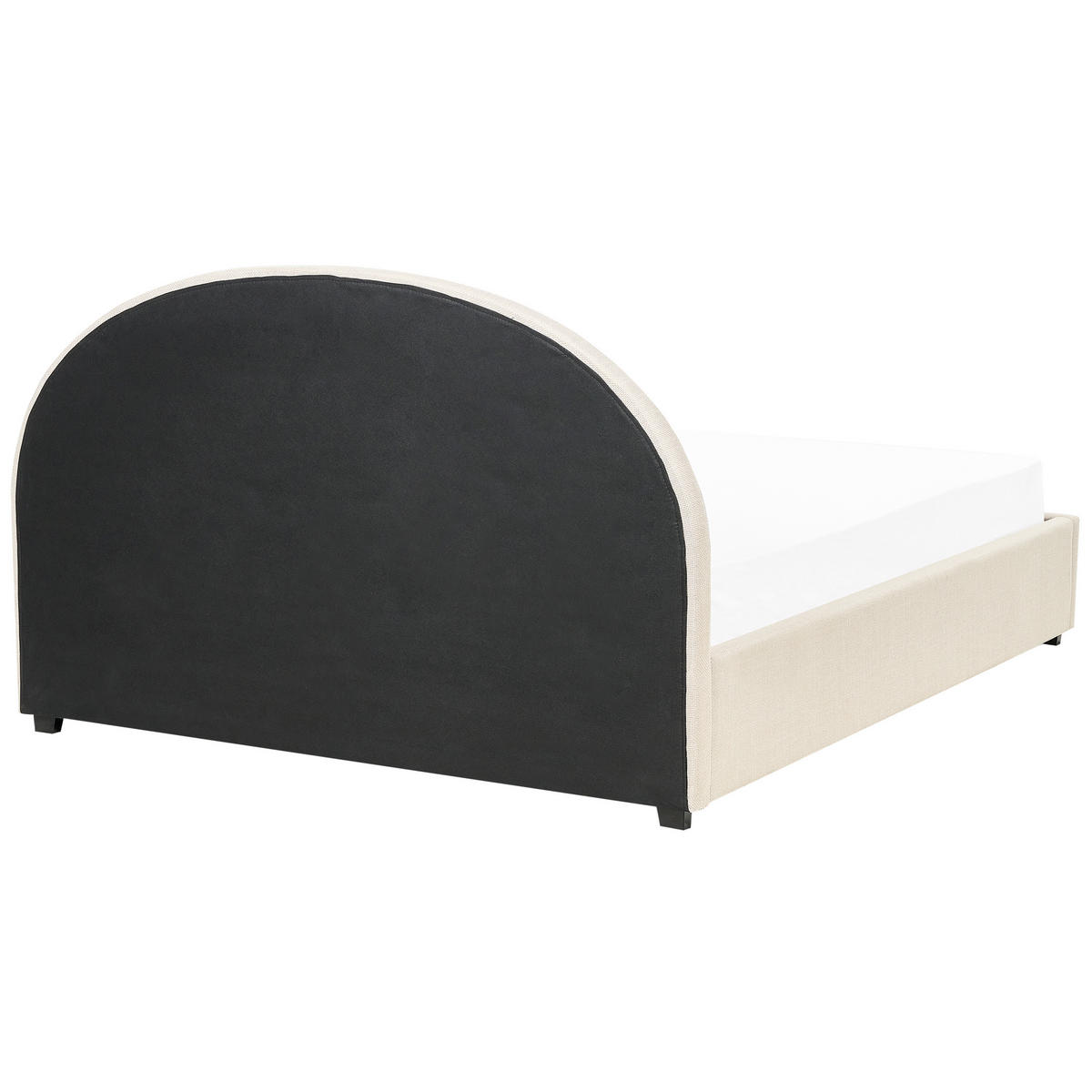 POLSTERBETT Beige 180x200 cm Vaucluse - Beige, Textil (180/200cm) - Beliani