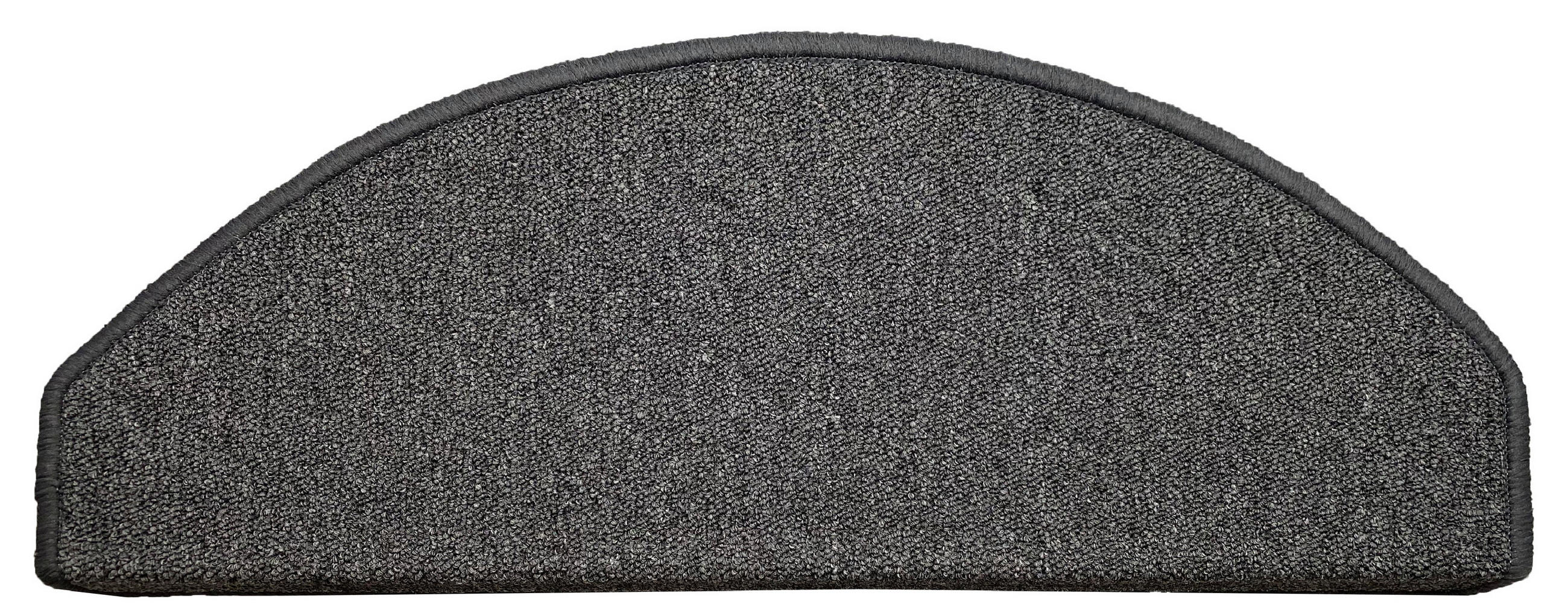 STUFENMATTE Set. 15 Stück "Napoli" Flachgewebe uni Anthrazit 24 x 65 cm - Anthrazit, Textil (24/65/4cm) - oKu-Tex