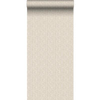 TAPETE Zickzack-Motiv - Beige, Papier (53/1000cm) - Sanders & Sanders