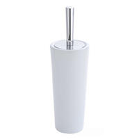 BEHÄLTER für Bürste + WC-Bürste Coni White 12/12/37 cm - Weiß, Keramik (12/37/12cm) - Wenko